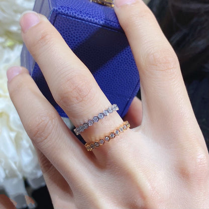 [Polaidi Jewelry]BEE LOVE DIAMOND PAVED SMALL RING