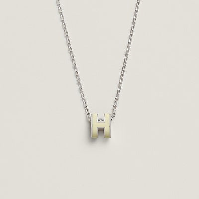 [Polaidi Jewelry]HM CLIC YELLOW ENAMEL GOLD NECKLACE