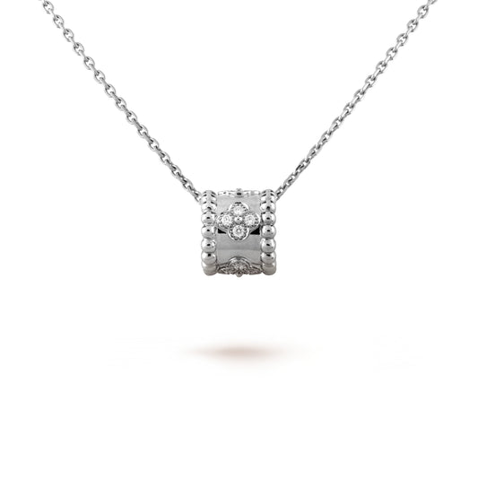 [Polaidi Jewelry]PERLEE PEDANT SIVLER DIAMOND NECKLACE