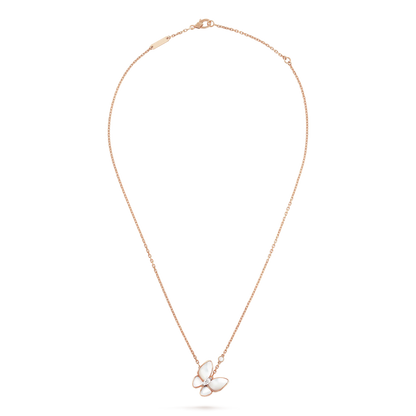 [Polaidi Jewelry]BUTTERFLY MOP DIAMOND NECKLACE