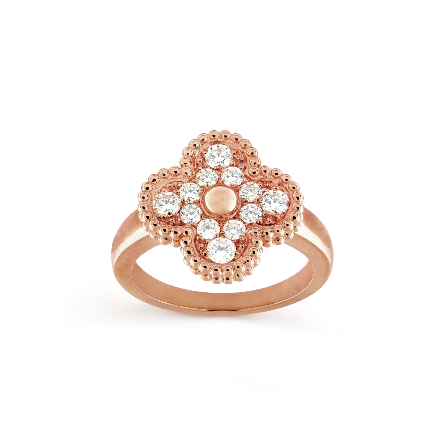 [Polaidi Jewelry]CLOVER DIAMOND RING
