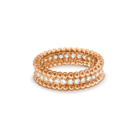 [Perlaura Jewelry ]PERLEE DIAMOND ROSE GOLD RING