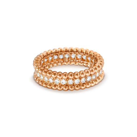 [：Polaidi Jewelry]PERLEE DIAMOND ROSE GOLD RING
