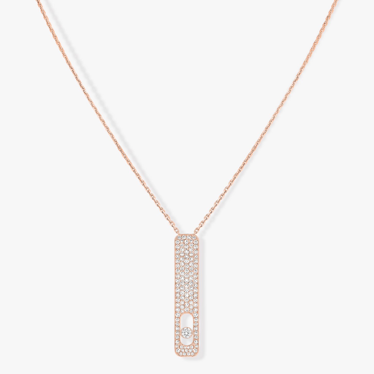 [Polaidi Jewelry]MY FIRST DIAMOND PAVED NECKLACE