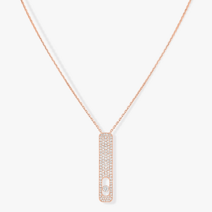 [Polaidi Jewelry]MY FIRST DIAMOND PAVED NECKLACE