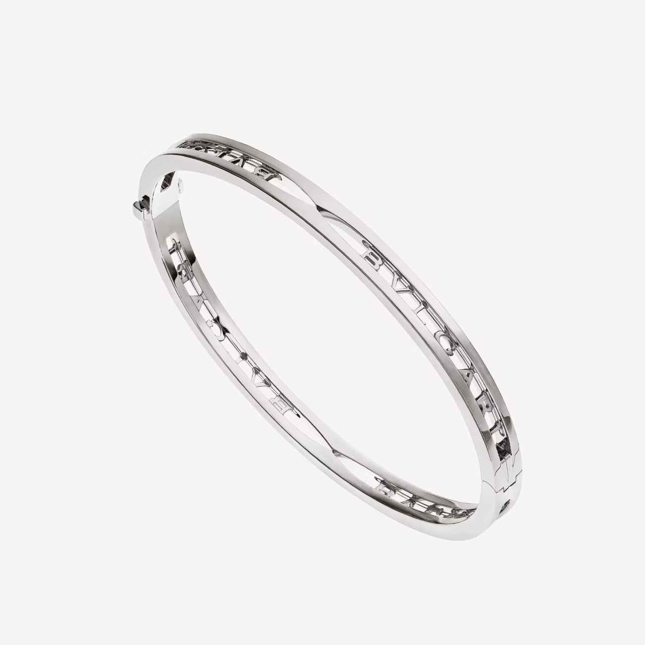 [：Polaidi]ZERO 1 SPIRAL LOGO SILVER BRACELET