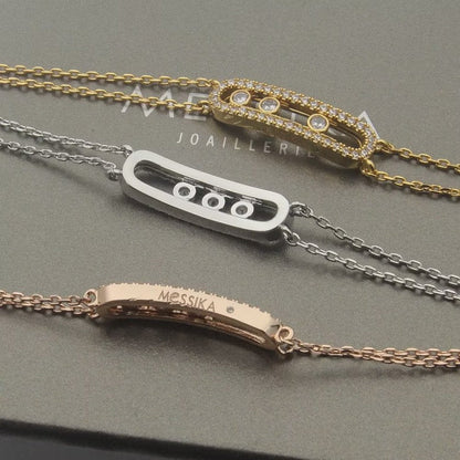 [Polaidi Jewelry] Move Classique pavé bracelet