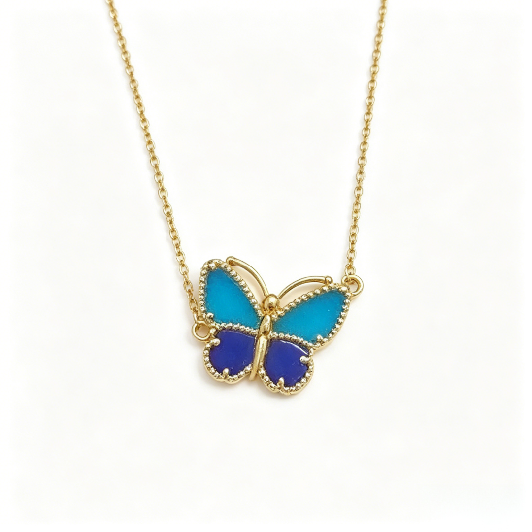 [Polaidi Jewelry] 2026 NEW LUCKY BUTTERFLY 1 MOTIFS NECKLACE