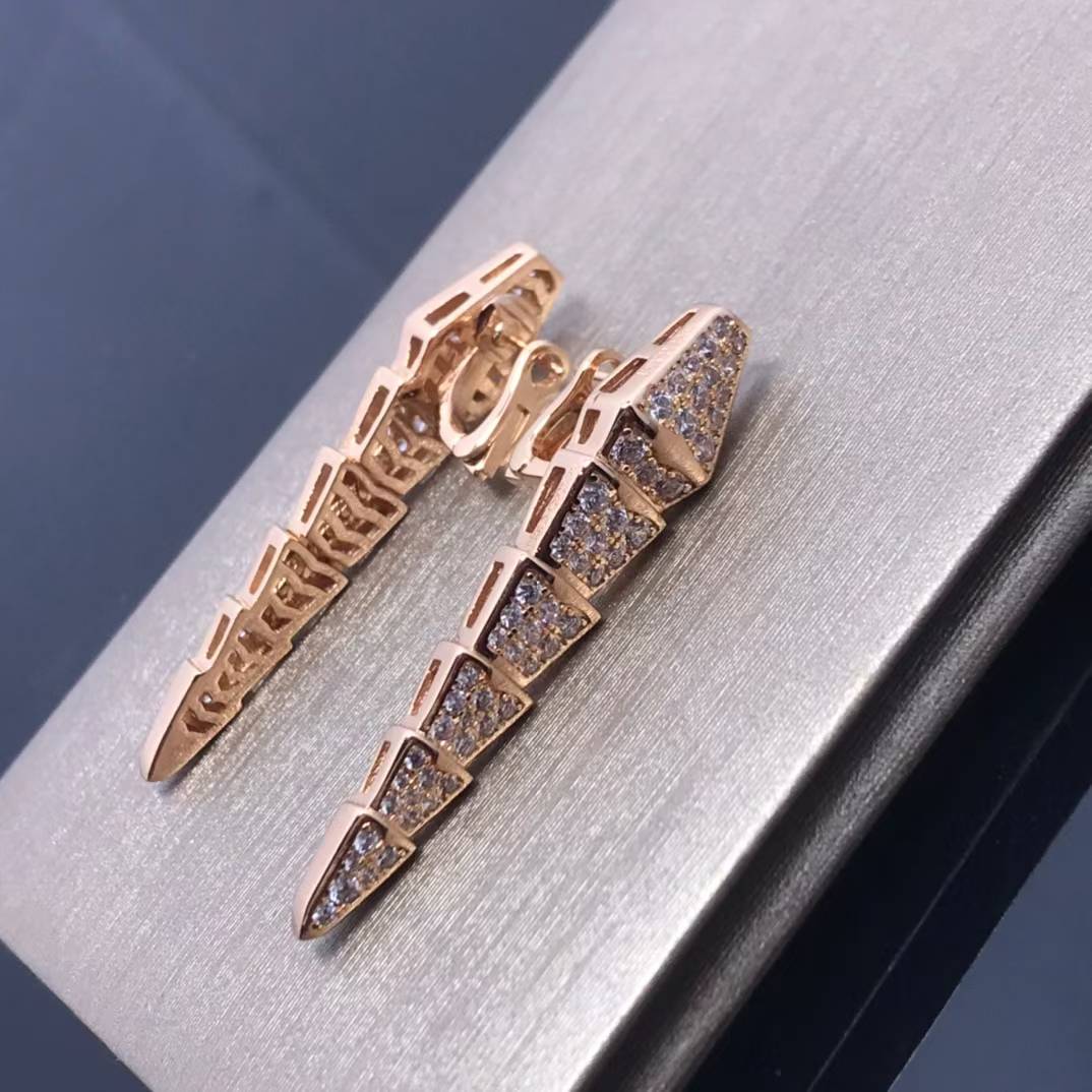 [Polaidi Jewelry]NEW！STARRY SNAKE CLIP-ON EARRINGS