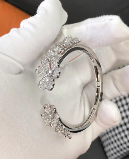 [：Polaidi Jewelry]CLOVER 7 CLOVER SILVER MOTIF BRACELET