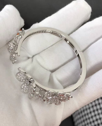 [：Polaidi Jewelry]CLOVER 7 CLOVER SILVER MOTIF BRACELET