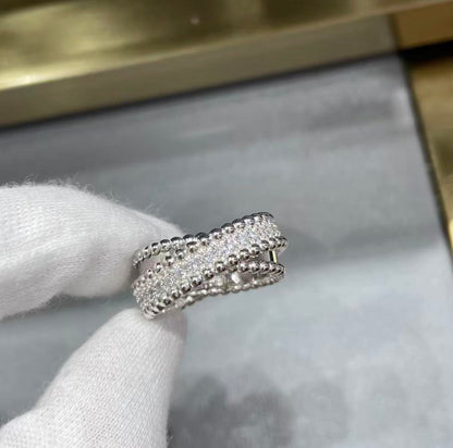 [：Polaidi Jewelry]ペルレ コレクション 18Kイエローゴールド マラカイト ダイヤモンドリング