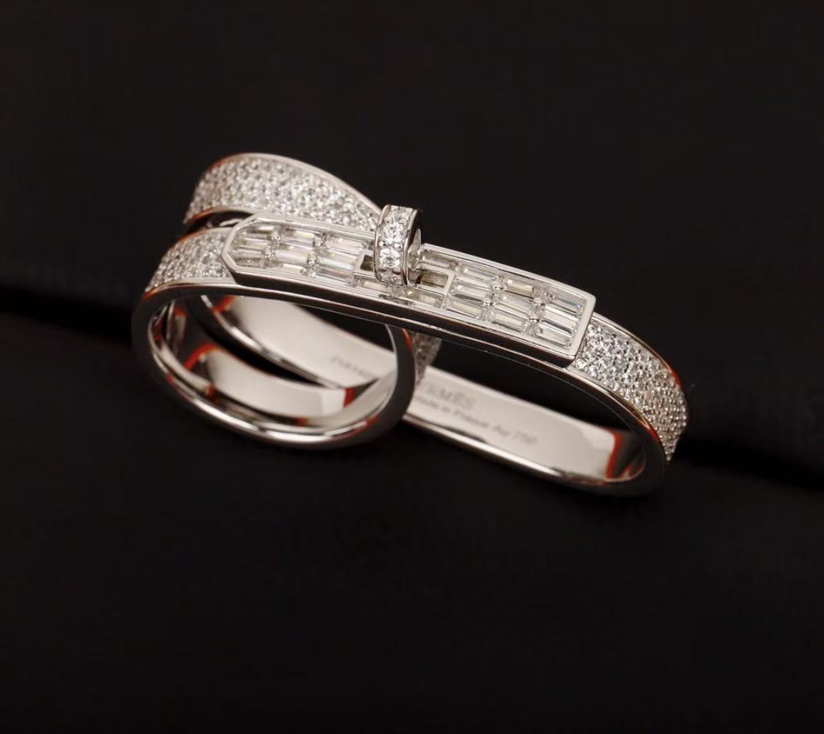 [：Polaidi Jewelry]KELLY ピンクゴールドダイヤモンドリング