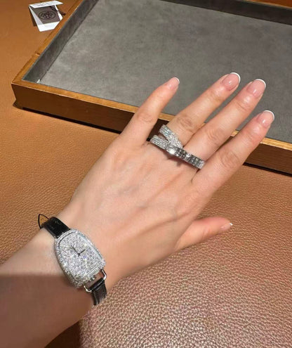 [：Polaidi Jewelry]KELLY ピンクゴールドダイヤモンドリング