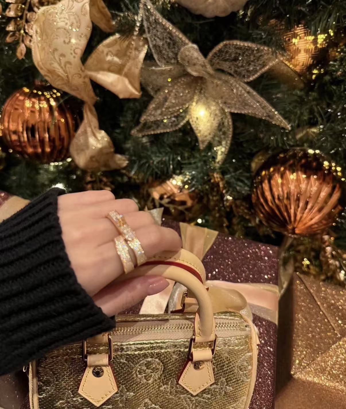[：Polaidi Jewelry]KELLY ピンクゴールドダイヤモンドリング