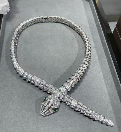 [Polaidi Jewelry]SERPENTI LARGE SIZE SNAKE NECKLACE