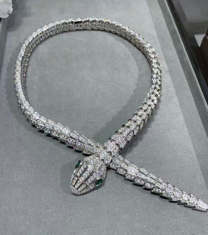 [Polaidi Jewelry]SERPENTI LARGE SIZE SNAKE NECKLACE
