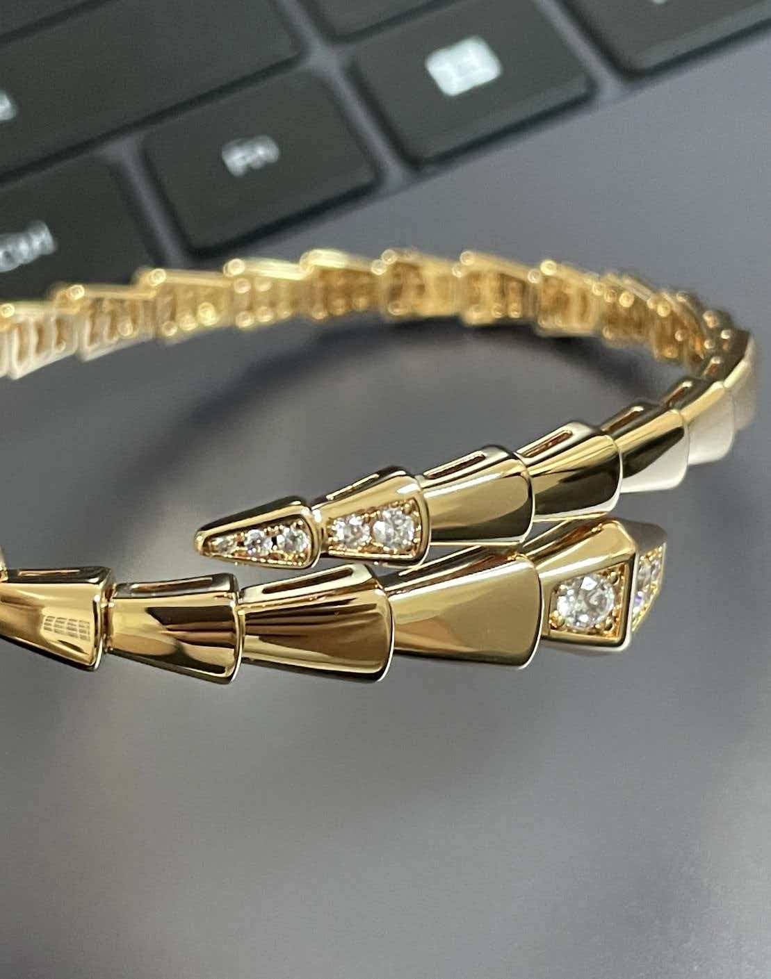 [Polaidi Jewelry]SERPENTI BRACELET DIAMONDS