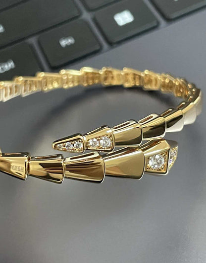 [Polaidi Jewelry]SERPENTI BRACELET DIAMONDS
