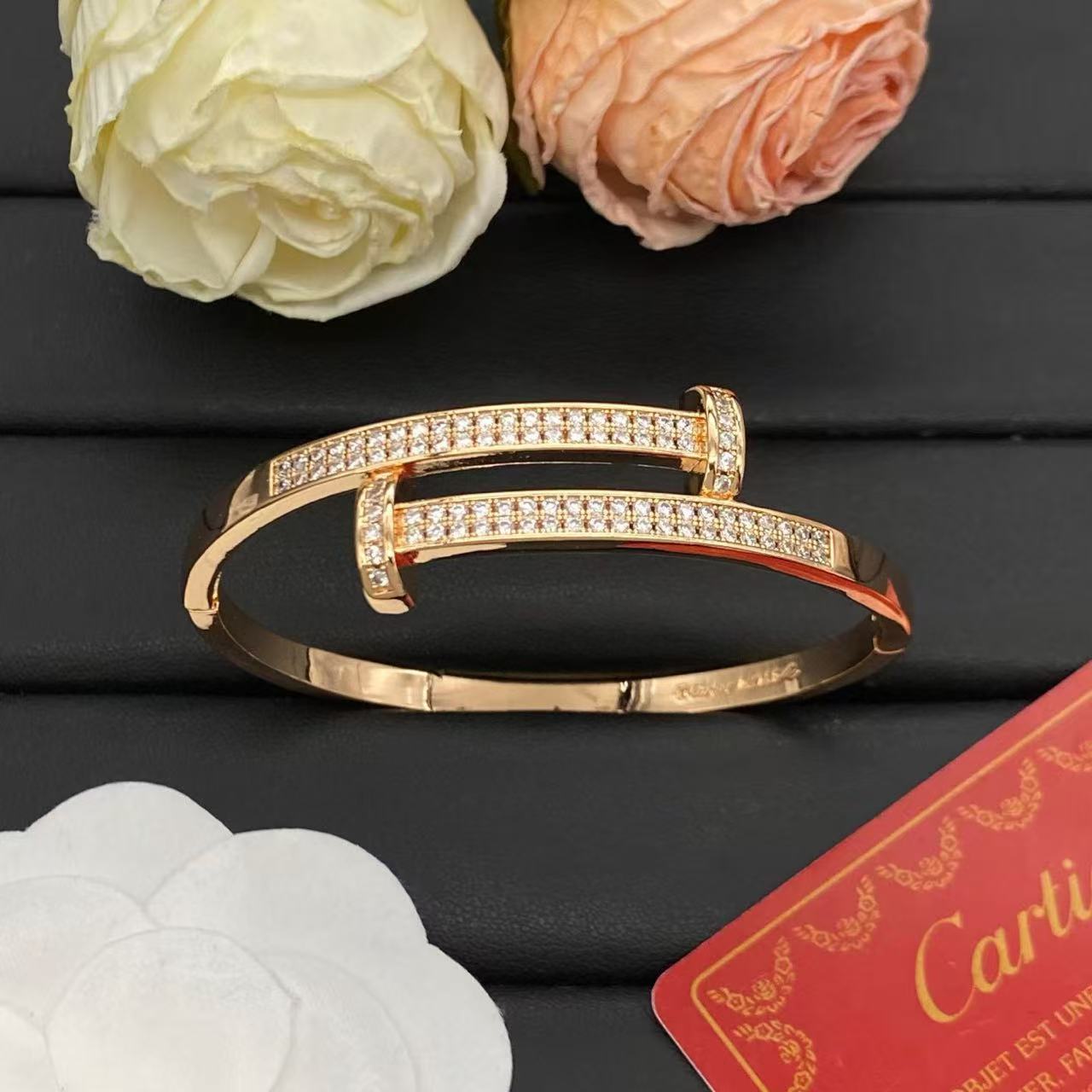 [Polaidi Jewelry]NEW ROSE GOLD 6.1MM BRACELET
