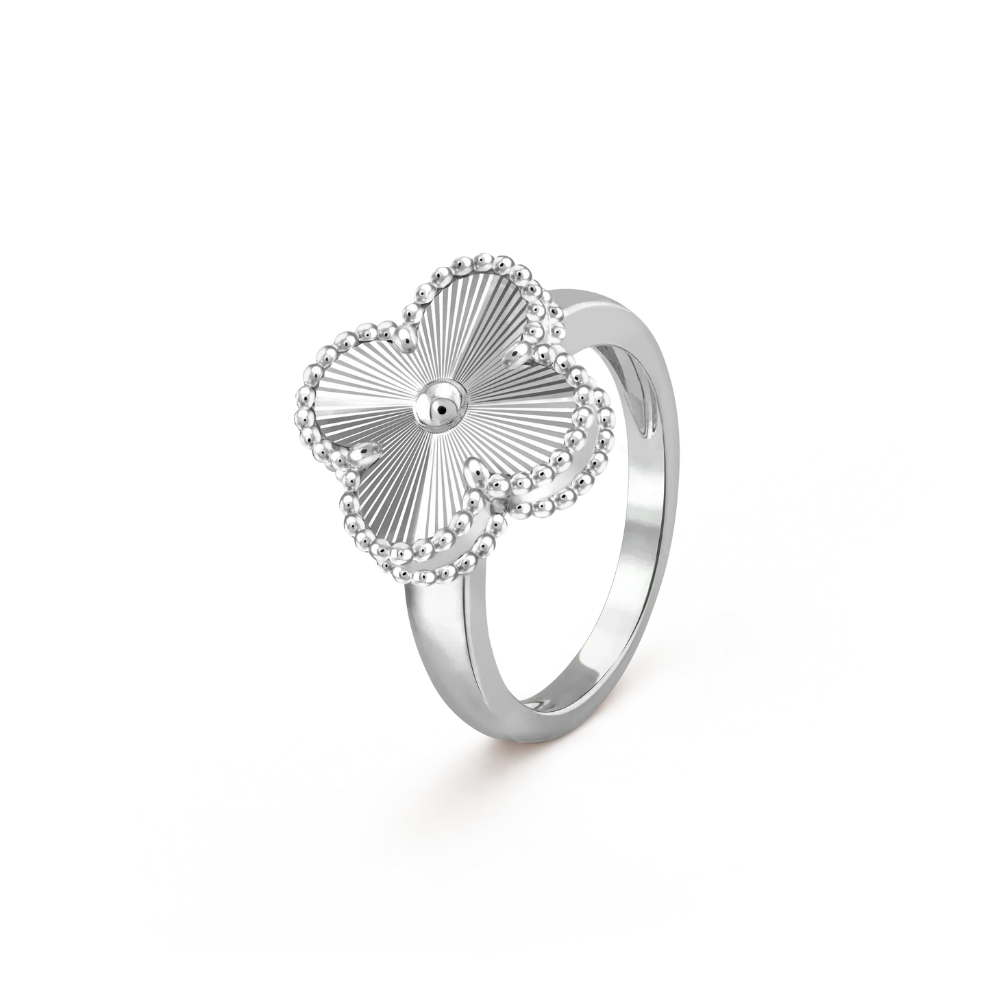 [：Polaidi Jewelry]クローバー シルバーリング
