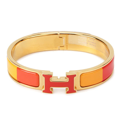 [：Polaidi Jewelry]H BRACELET ORANGE RAINBOW CERAMIC