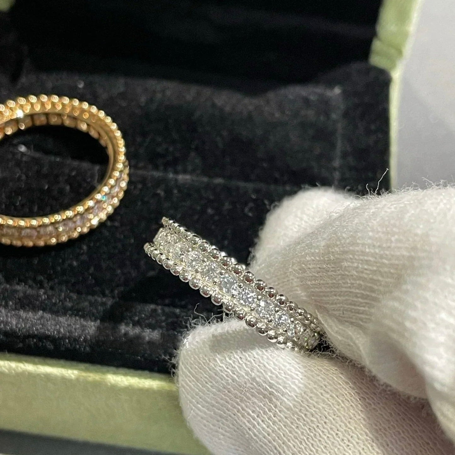 [Polaidi Jewelry]PERLEE DIAMOND ROSE GOLD RING