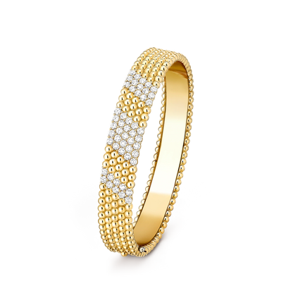 [Polaidi Jewelry]  FIVE-ROW DIAMOND BRACELET