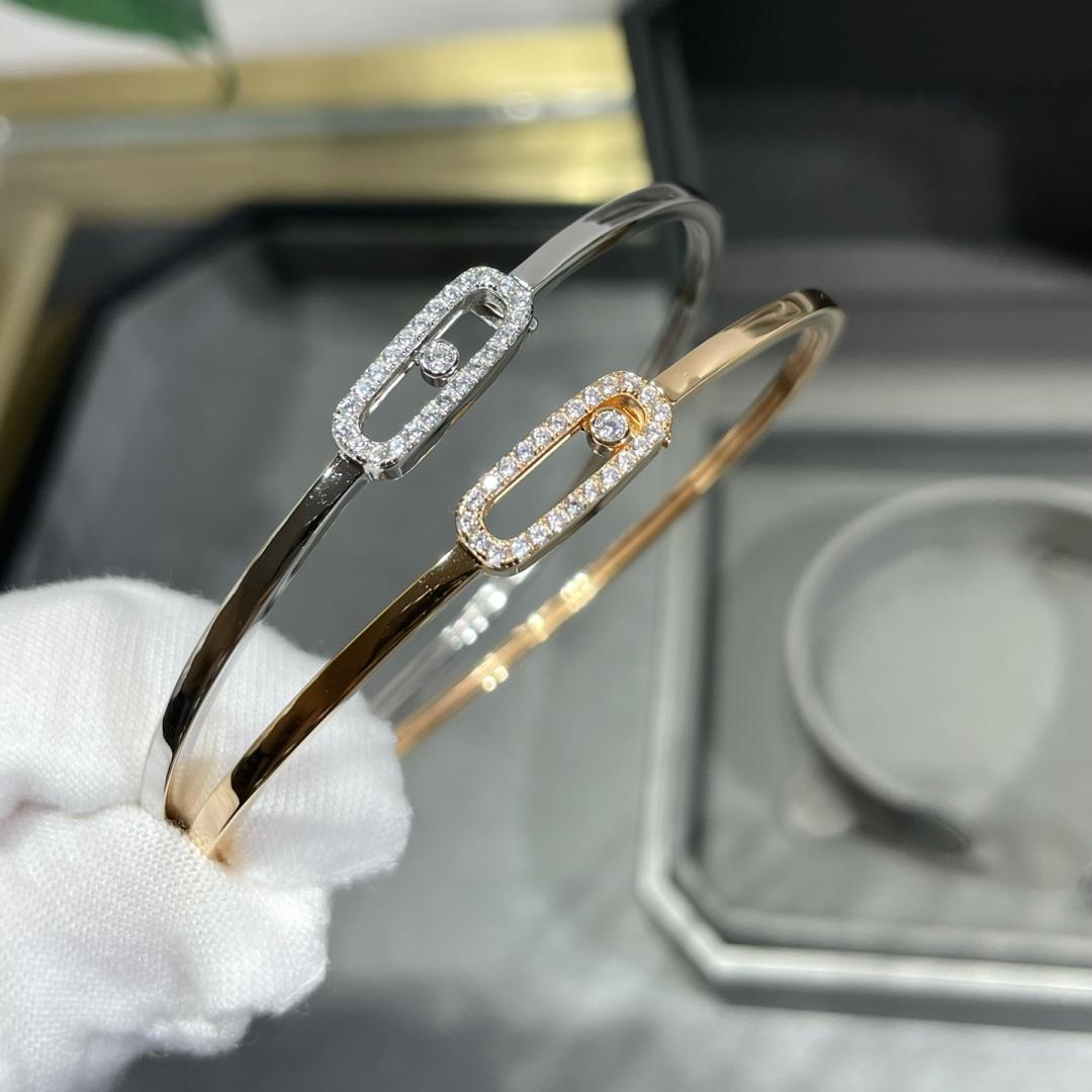 [Polaidi Jewelry]Move Uno pavé flex bangle medium