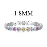 [Perlaura Jewelry ]Unique Scintillating Round Cut Daily Ring