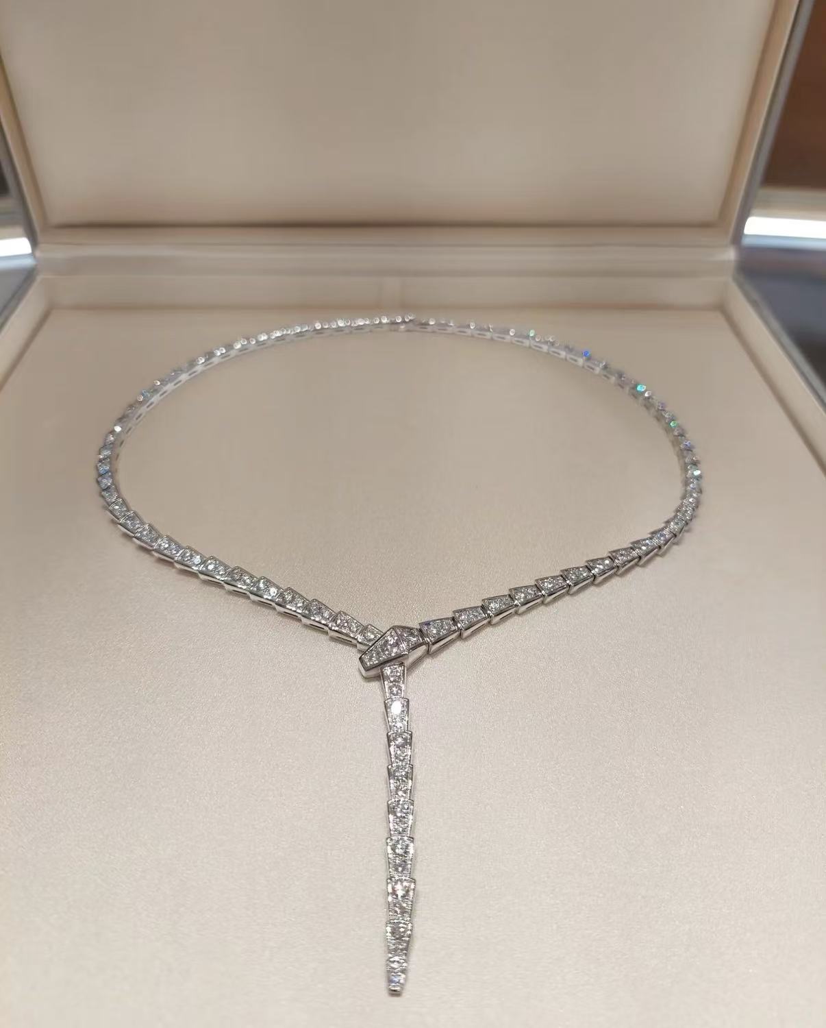 [：Polaidi]DREAM NECKLACEGOLD AND SILVER STYLES DIAMOND