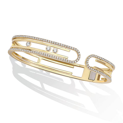 [Polaidi Jewelry]MOVE 10TH PAVED DIAMOND BRACELET