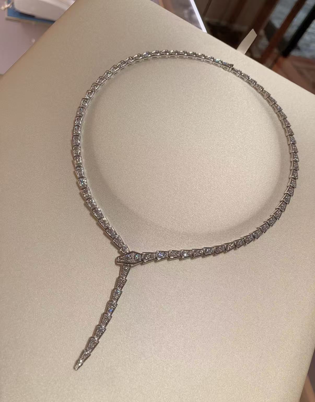 [：Polaidi]DREAM NECKLACEGOLD AND SILVER STYLES DIAMOND