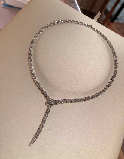 [：Polaidi]DREAM NECKLACEGOLD AND SILVER STYLES DIAMOND