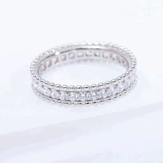 [Polaidi Jewelry]PERLEE DIAMOND SILVER RING