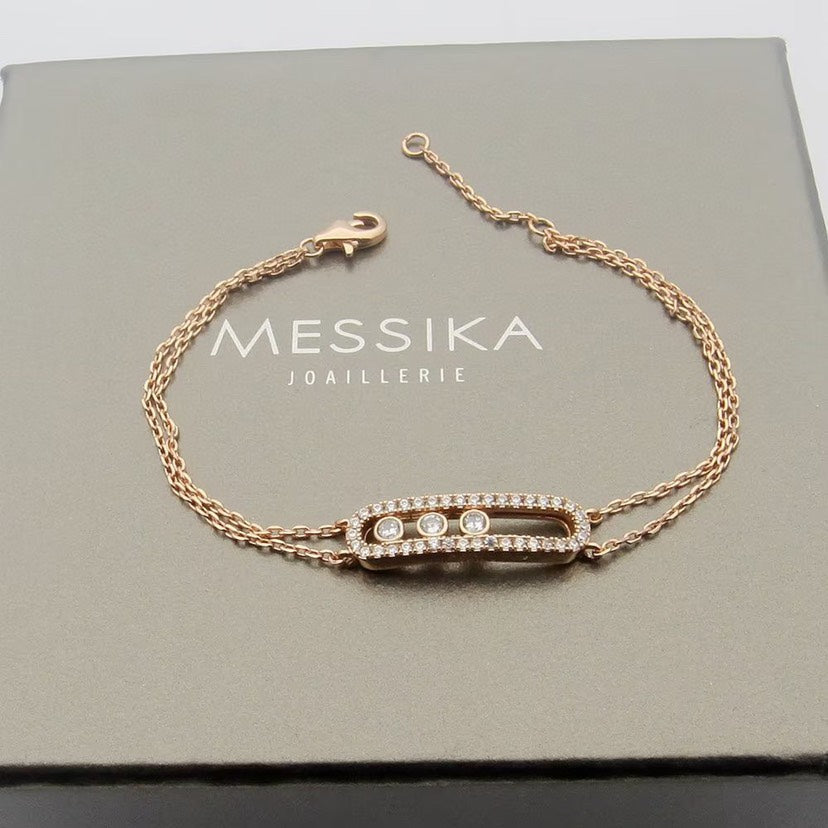 [Polaidi Jewelry] Move Classique pavé bracelet