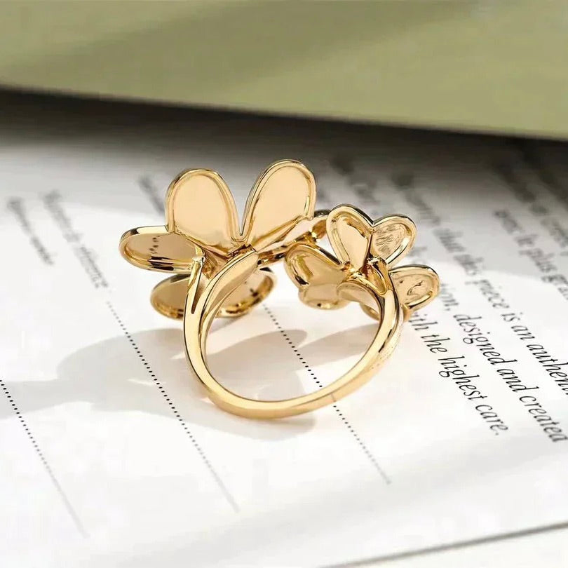 [:Polaidi Jewelry]クローバーコモスゴールドダイヤモンドリング