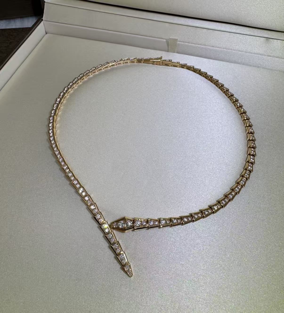 [：Polaidi]DREAM NECKLACEGOLD AND SILVER STYLES DIAMOND