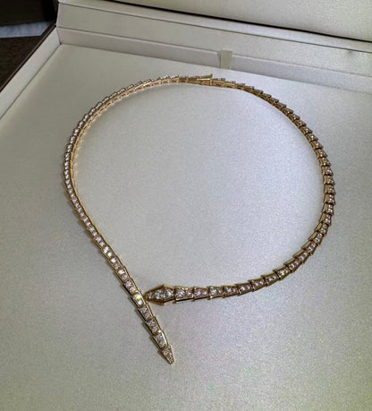 [：Polaidi]DREAM NECKLACEGOLD AND SILVER STYLES DIAMOND