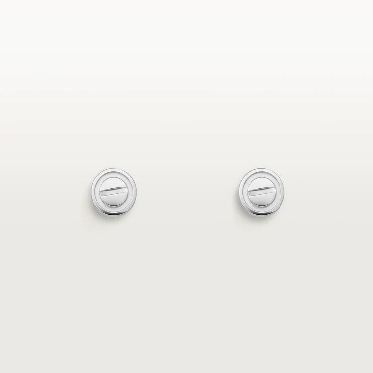 [Polaidi Jewelry]LOVE EARRINGS SILVER 10MM