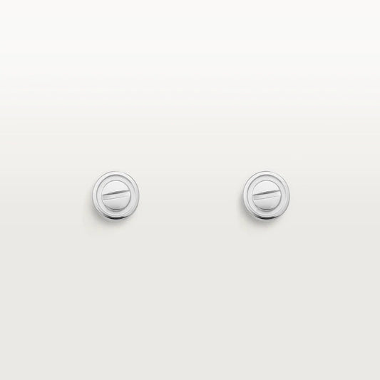 [Polaidi Jewelry]LOVE EARRINGS SILVER 10MM