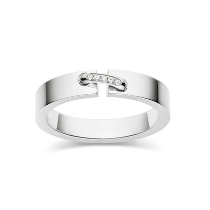 [Polaidi Jewelry]ALLIANCE LIENS VIDENCE DIAMOND 4MM RING