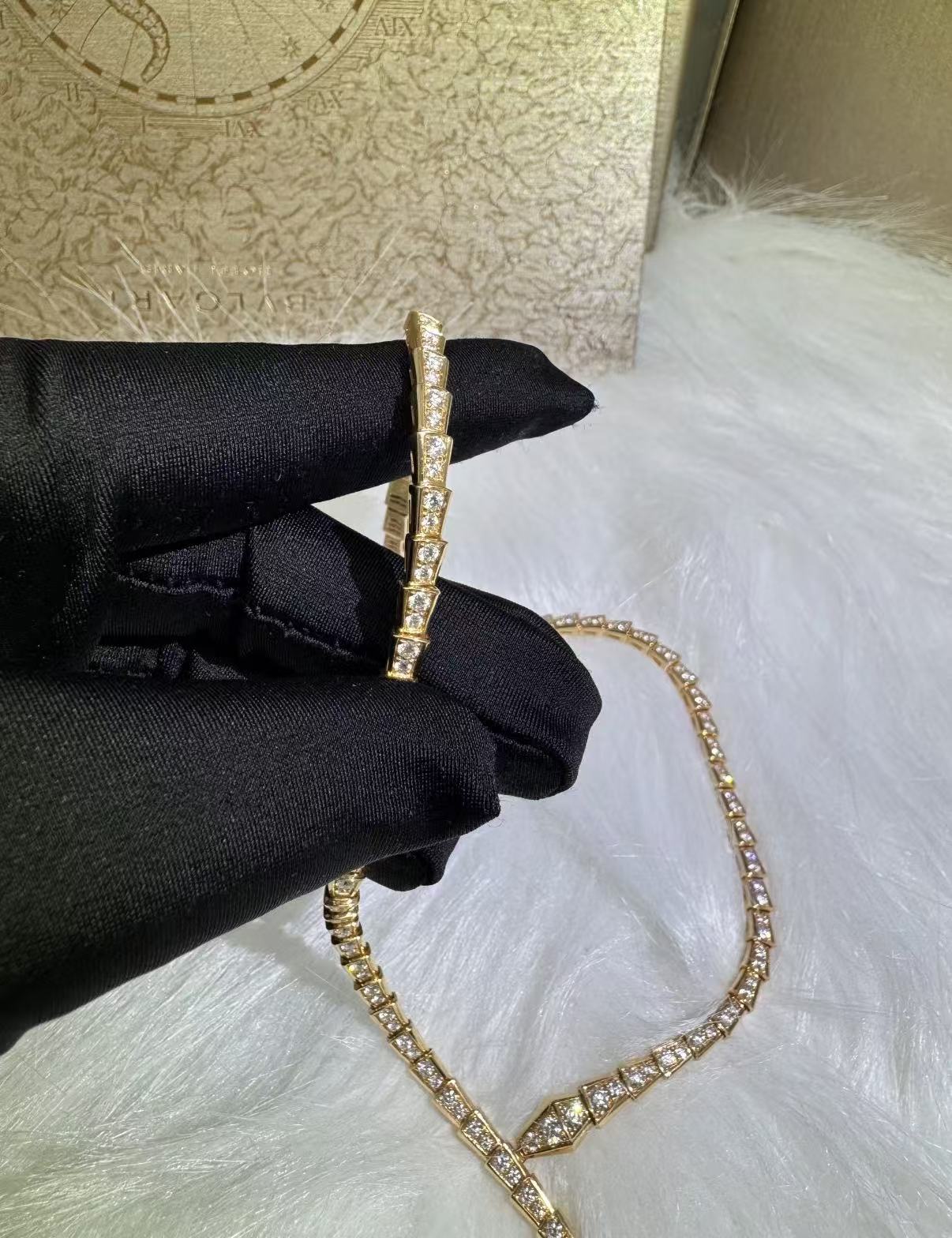 [：Polaidi]DREAM NECKLACEGOLD AND SILVER STYLES DIAMOND