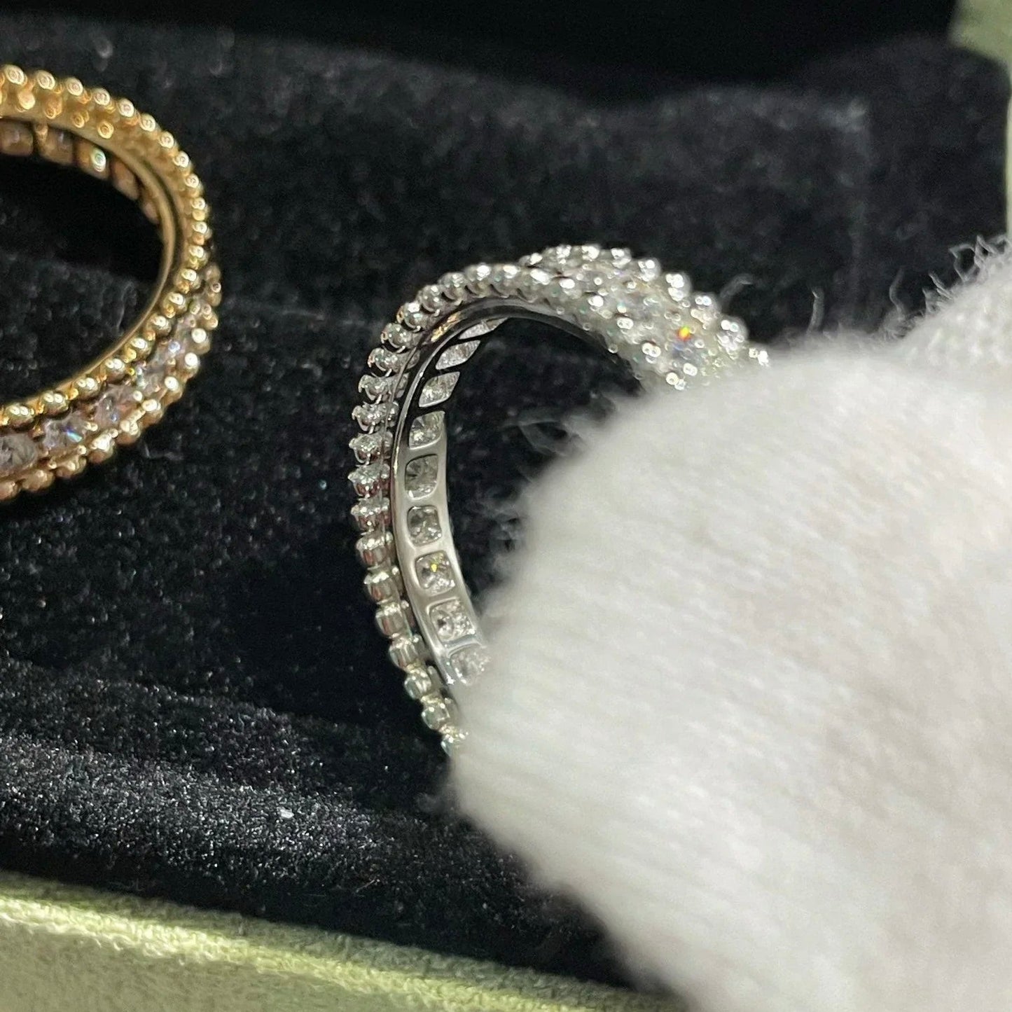 [Polaidi Jewelry]PERLEE DIAMOND ROSE GOLD RING