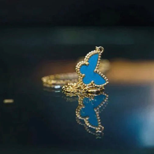 [：Polaidi Jewelry]BUTTERFLY TURQUOISE BUTTERFLY BRACELET