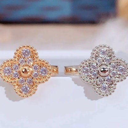 [Polaidi Jewelry]CLOVER DIAMOND RING
