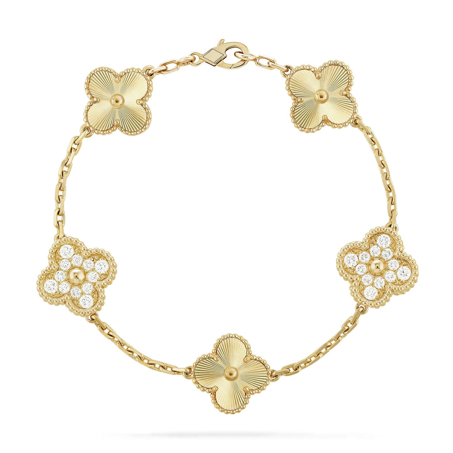 [Polaidi Jewelry] CLOVER 5 MOTIF LASER ブレスレット コレクション