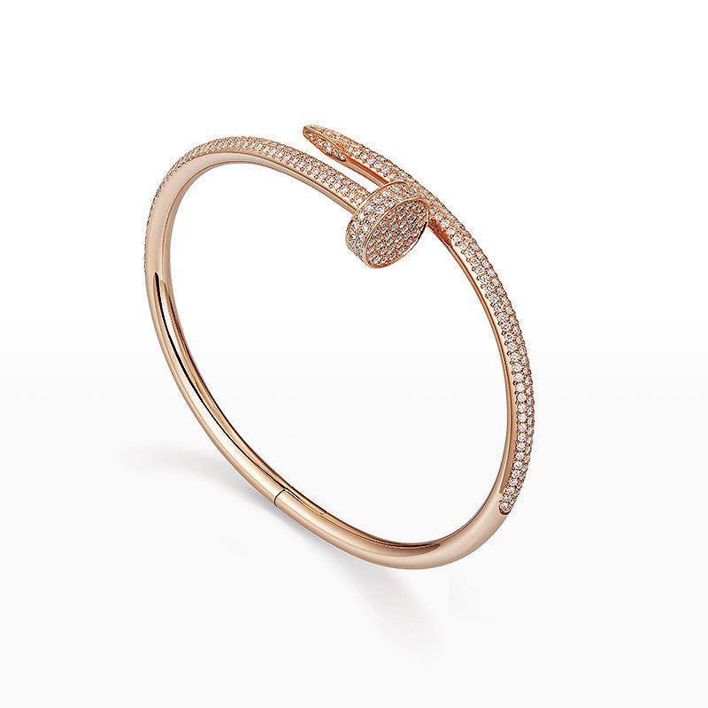 [Polaidi Jewelry]JUSTE BRACELET 3.5MM ALL DIAMONDS