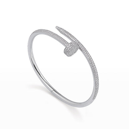 [Polaidi Jewelry]JUSTE BRACELET 3.5MM ALL DIAMONDS