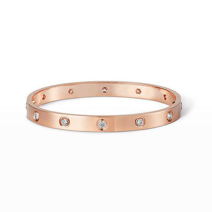 [Polaidi Jewelry]LOVE BRACELET 6.1MM 10 DIAMONDS